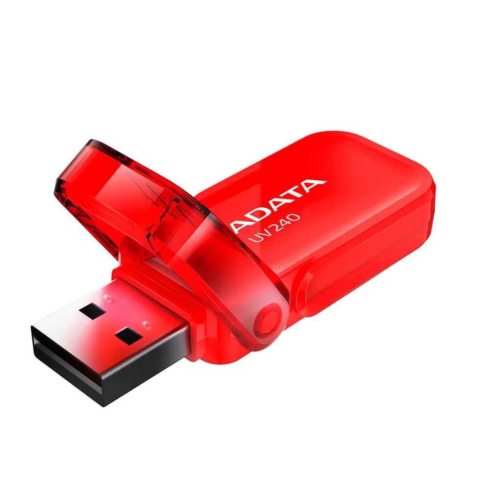 Clé USB-A externe Adata UV240, 32 Go AUV240-32G-RRD AUV240-32G-RRD 