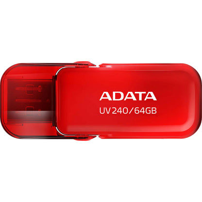 Mémoire externe USB-A Adata UV240, 64Gb AUV240-64G-RRD 