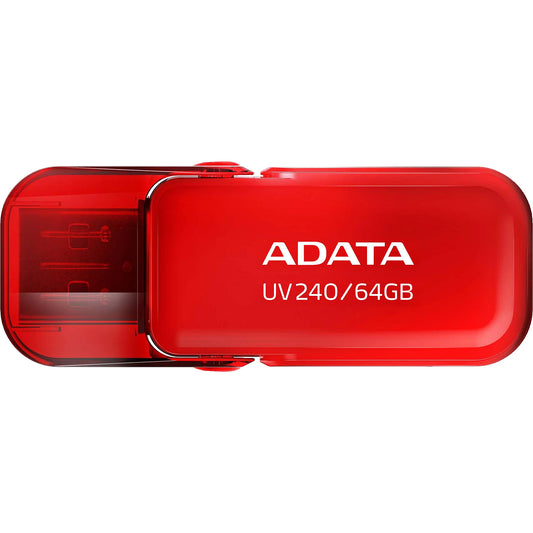 Mémoire externe USB-A Adata UV240, 64Gb AUV240-64G-RRD 