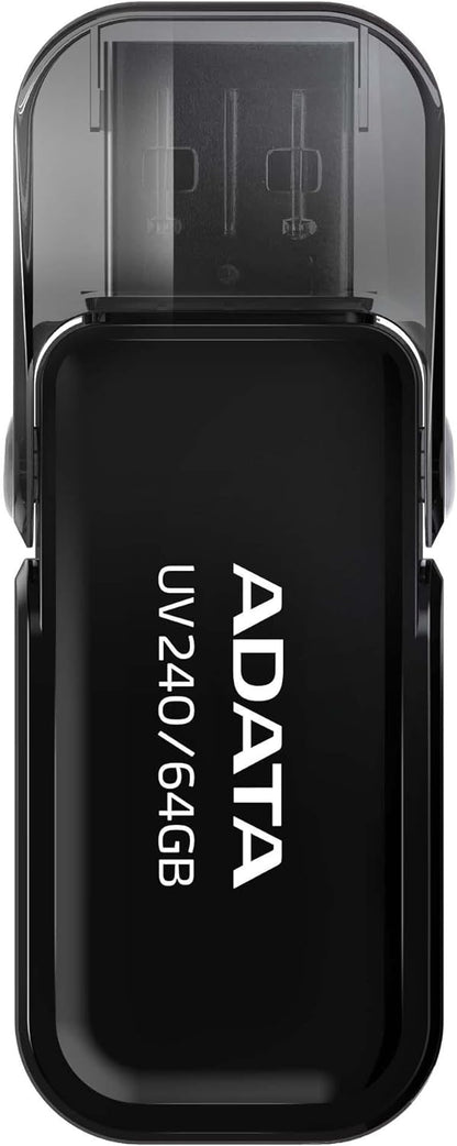 Mémoire externe USB-A Adata UV240 UV240, 32 Go AUV240-32G-RBK AUV240-32G-RBK 