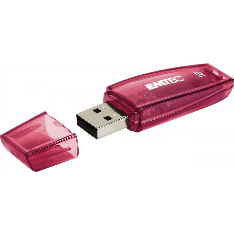 Mémoire Externe USB-A Emtec C410 Color Mix, 16Gb ECMMD16GC41
