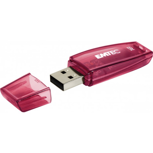 Mémoire Externe USB-A Emtec C410 Color Mix, 16Gb ECMMD16GC41