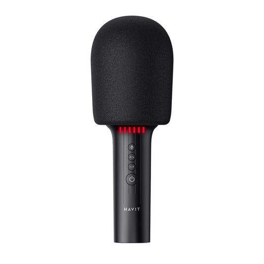 Microphone Bluetooth HAVIT SK851BT Karaoké, Noir