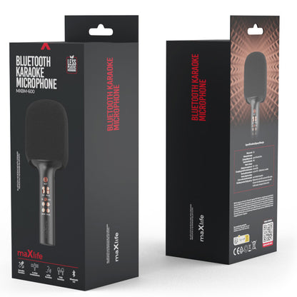 MaXlife MXBM-600 Microphone Bluetooth, noir 