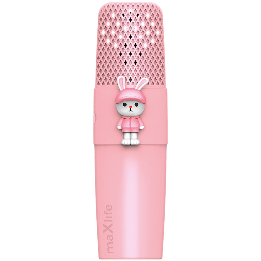 MaXlife Animal MXBM-500 Microphone Bluetooth, rose 