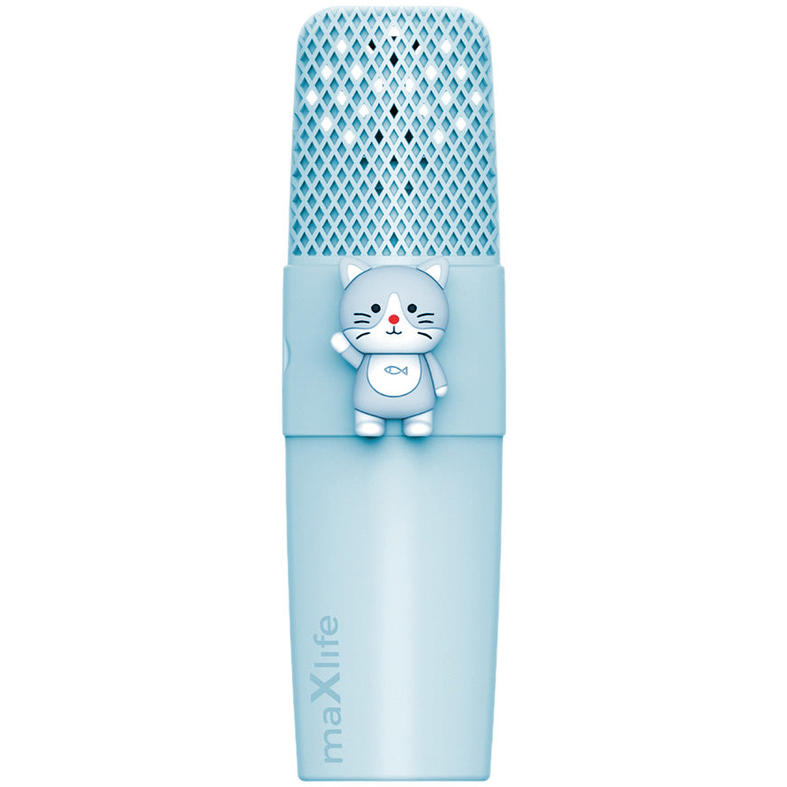 MaXlife Animal MXBM-500 Microphone Bluetooth, bleu 