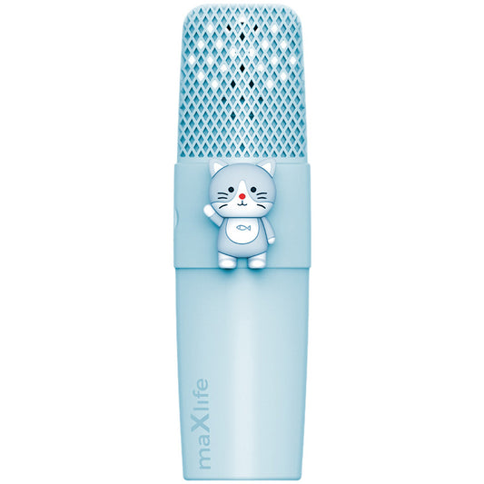 MaXlife Animal MXBM-500 Microphone Bluetooth, bleu 