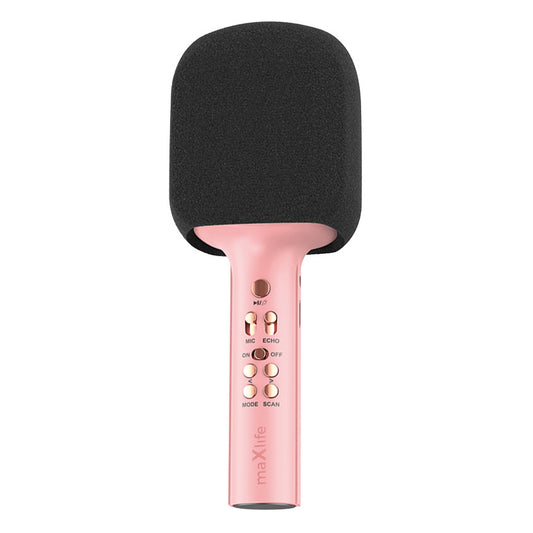 MaXlife MXBM-600 Microphone Bluetooth, rose 