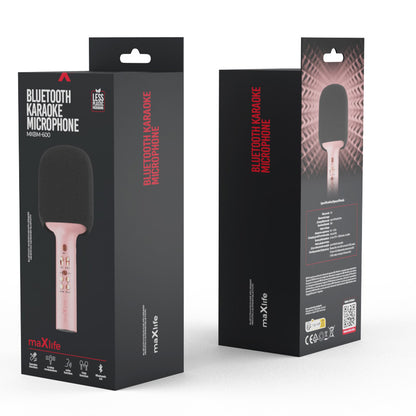 MaXlife MXBM-600 Microphone Bluetooth, rose 