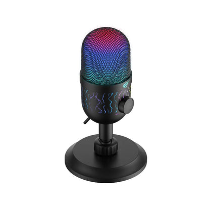 Microphone Gaming HAVIT GK52, RGB, USB-A, 1.8m, Noir