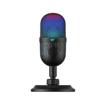 Microphone Gaming HAVIT GK52, RGB, USB-A, 1.8m, Noir