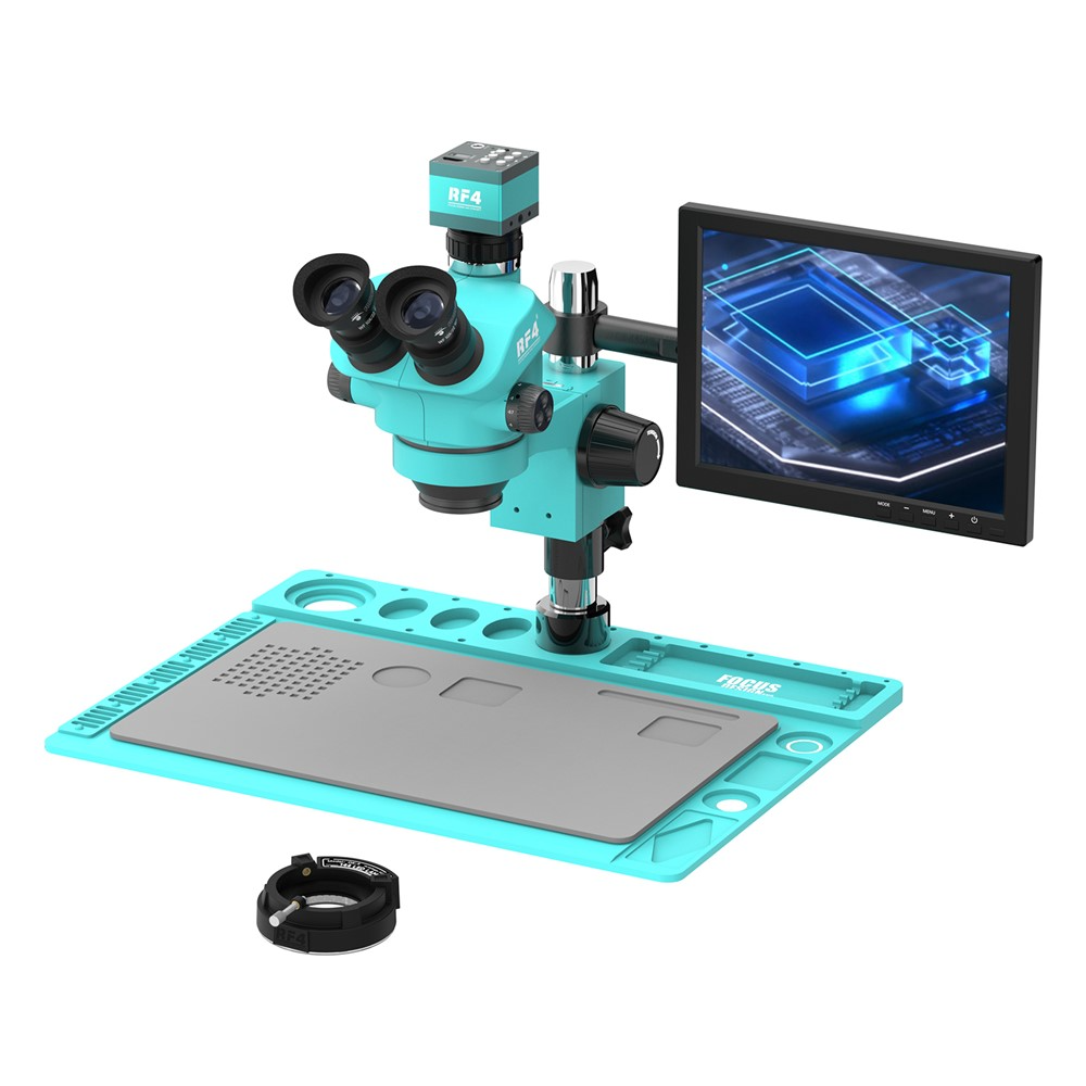 Microscope avec moniteur et caméra RF4 RF-7050TVD2 + 2KC2PRO + S010