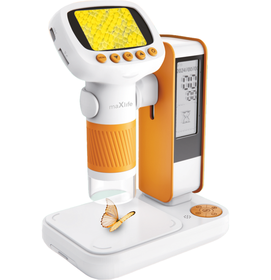 MaXlife MXDM-200 Microscope, Orange