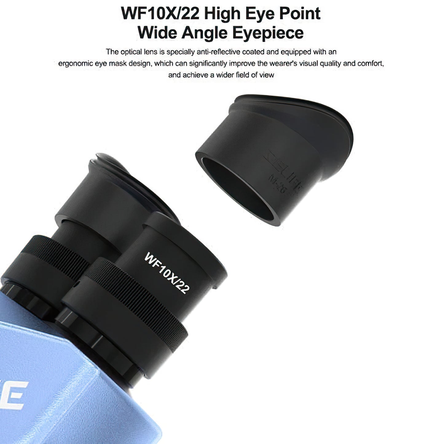 Microscope Relife RL-M7T Pro, Bleu