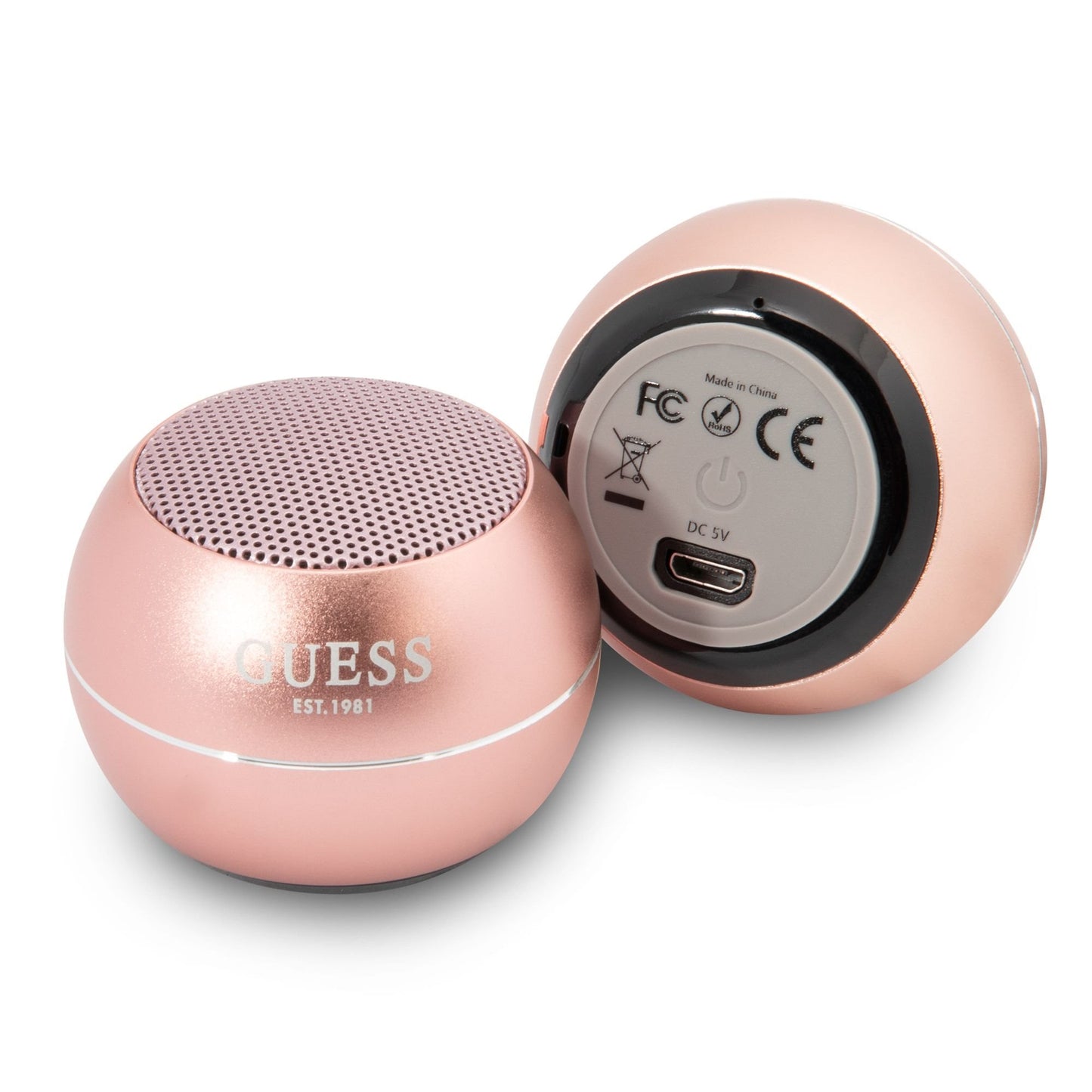 Enceinte Portable Bluetooth Guess, 3W, Rose