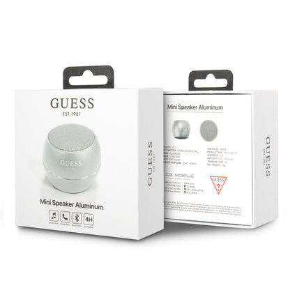 Enceinte Portable Bluetooth Guess, 3W, Argentée