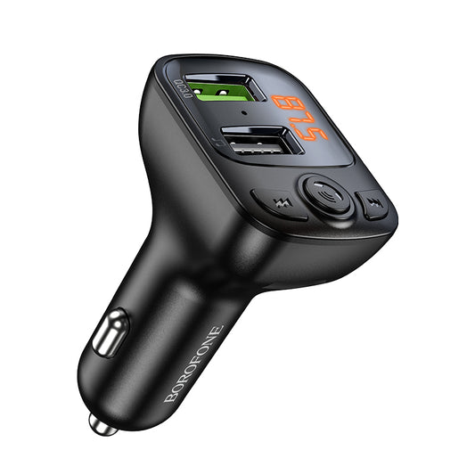 Modulateur FM Bluetooth Borofone BC41 Eminency, 2 x USB-A - 1 x microSD