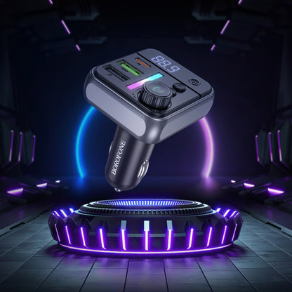 Borofone BC50 Ascenso Bluetooth FM Modulator, 2 x USB-A - 1 x USB-C