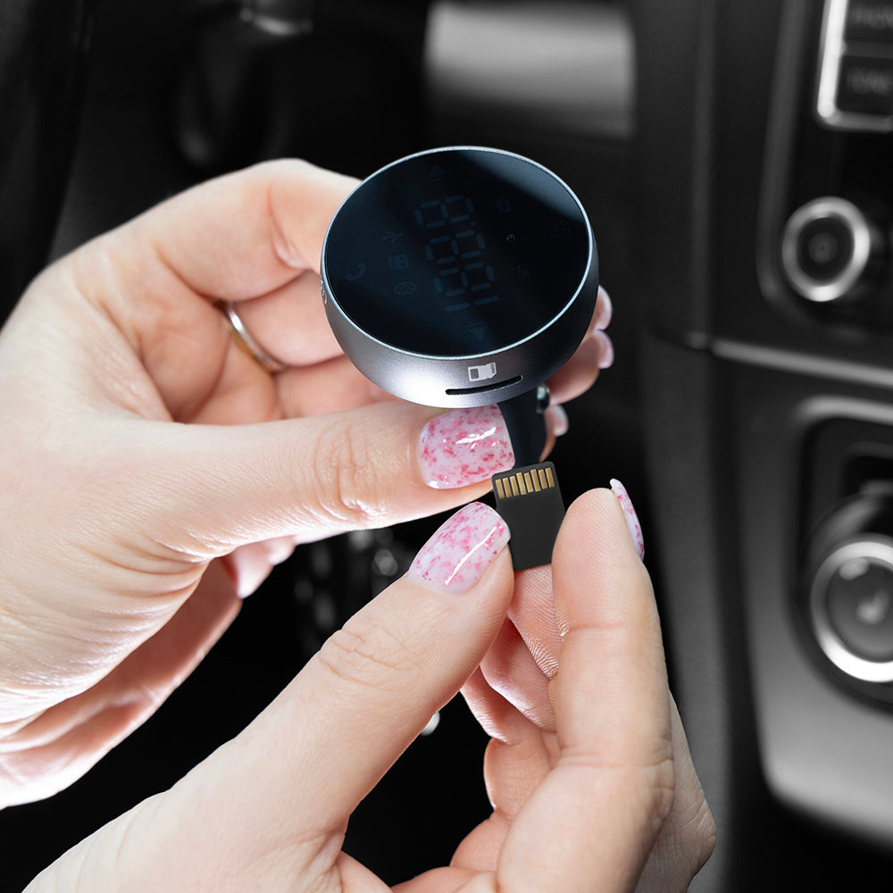 Modulateur FM Bluetooth Proove, 1 x USB-A - 1 x USB-C - 1 x microSD FMSS30110003