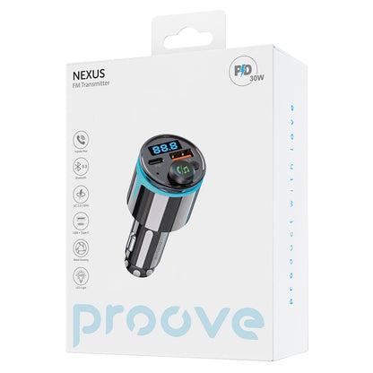 Modulateur FM Bluetooth Proove, 1 x USB-A - 1 x USB-C FMNX30110001