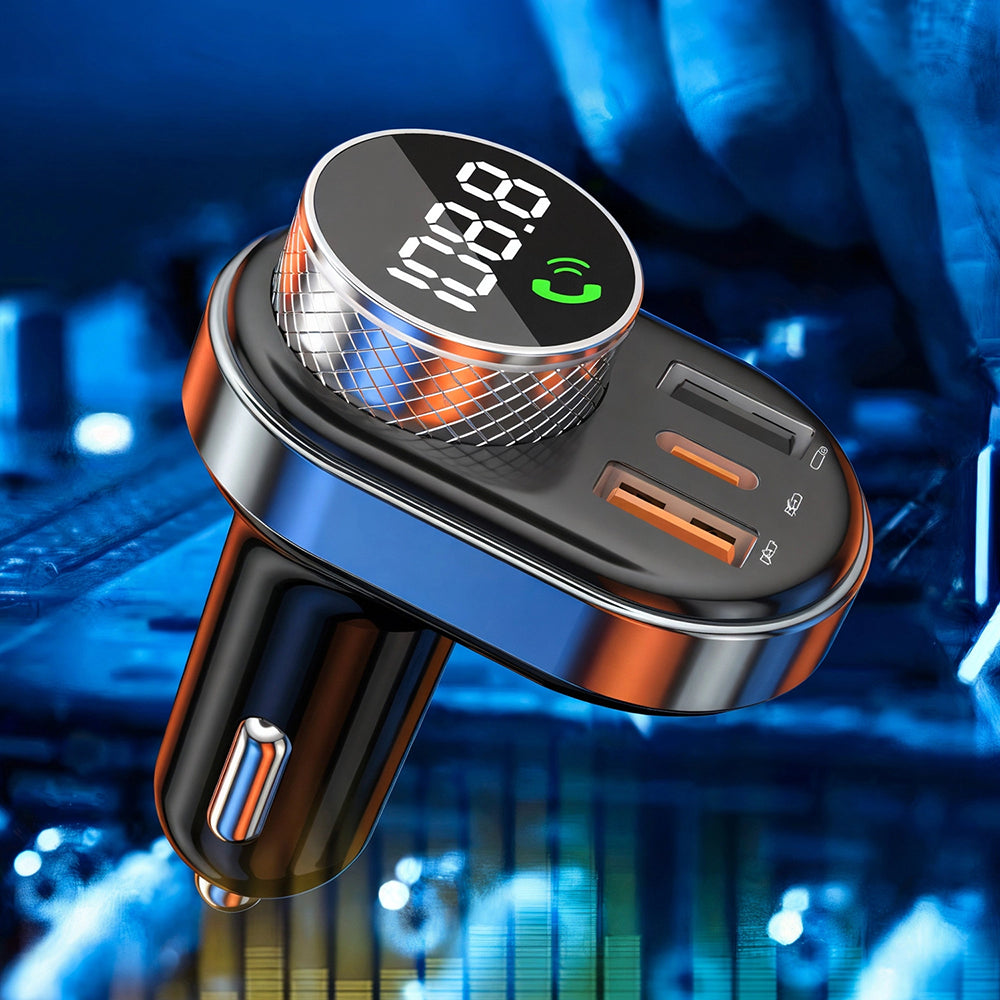 Modulateur FM Bluetooth Proove, 2 x USB-A - 1 x USB-C - 1 x microSD FMSL30110001