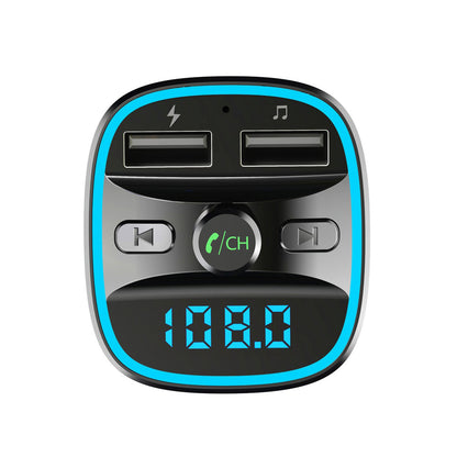 Modulateur FM Bluetooth Techsuit JamLink, 2 x USB-A - 1 x microSD