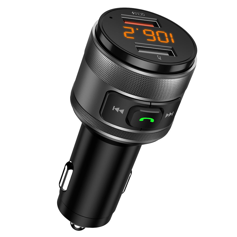 Modulateur FM Bluetooth Techsuit VoltTune, 2 x USB-A