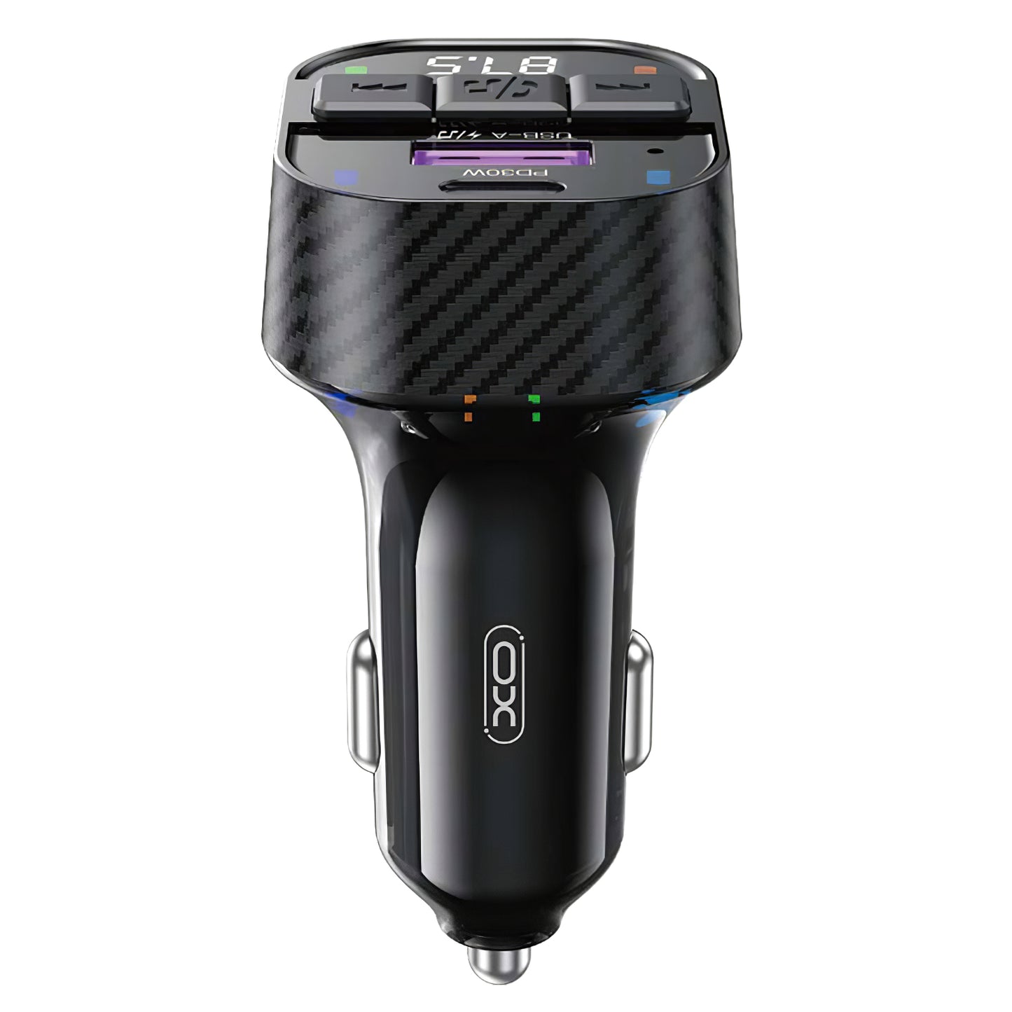 Modulateur FM Bluetooth XO Design BCC17, 1 x USB-A - 1 x USB-C