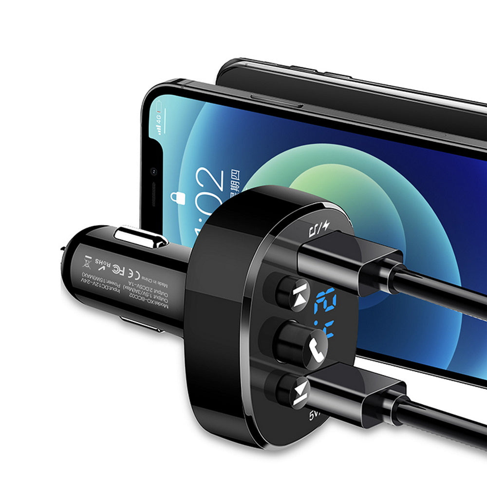 Modulateur FM Bluetooth XO Design BCC02, 2 x USB-A
