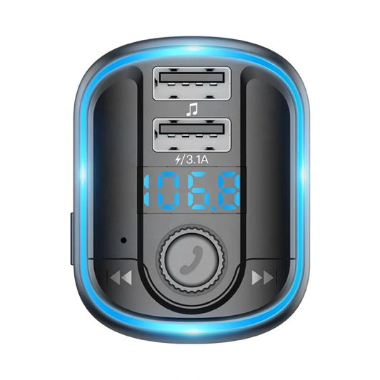 Modulateur FM Bluetooth Yesido Y44, 2 x USB-A - 1 x microSD