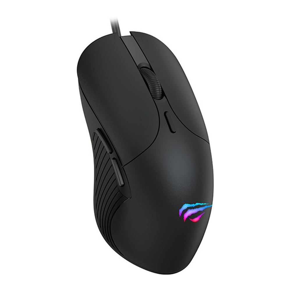 Souris Gaming Filaire USB HAVIT MS1020WB, RGB, 240DPI, Noir