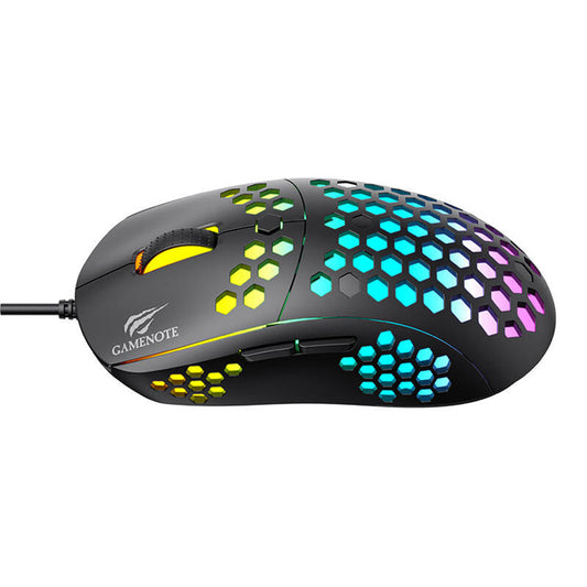 Souris Gaming Filaire USB HAVIT MS1032, RGB, 800DPI - 6400DPI, Noir