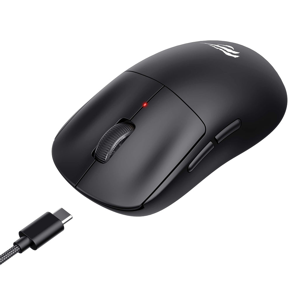Souris Gaming Sans Fil HAVIT MS970WB Pro, 800DPI - 12000DPI, BT / Wi-Fi / Filaire, Noir