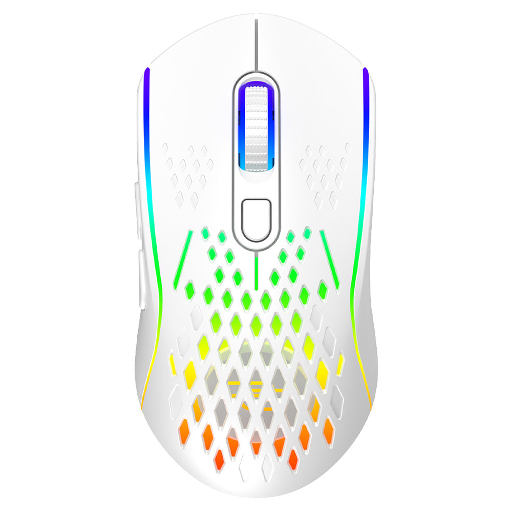 Souris Gaming Sans Fil Proove Buzz, RGB, 800DPI - 4800DPI, Blanc WMBU00022402