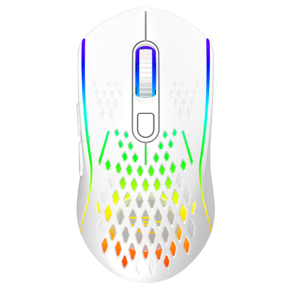 Souris Gaming Sans Fil Proove Buzz, RGB, 800DPI - 4800DPI, Blanc WMBU00022402