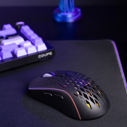 Souris Gaming Sans Fil Proove Buzz, RGB, 800DPI - 4800DPI, Blanc WMBU00022402