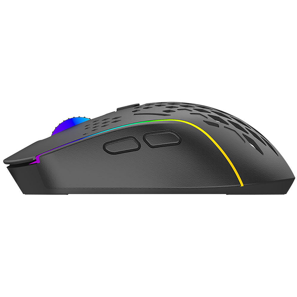 Souris Gaming Sans Fil Proove Buzz, RGB, 800DPI - 4800DPI, Noir WMBU00022401