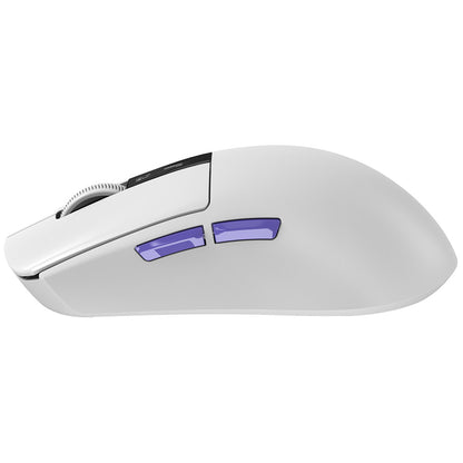 Proove Jester Wireless Gaming Mouse, 800DPI - 26000DPI, OLED Display, White WMJS00022002