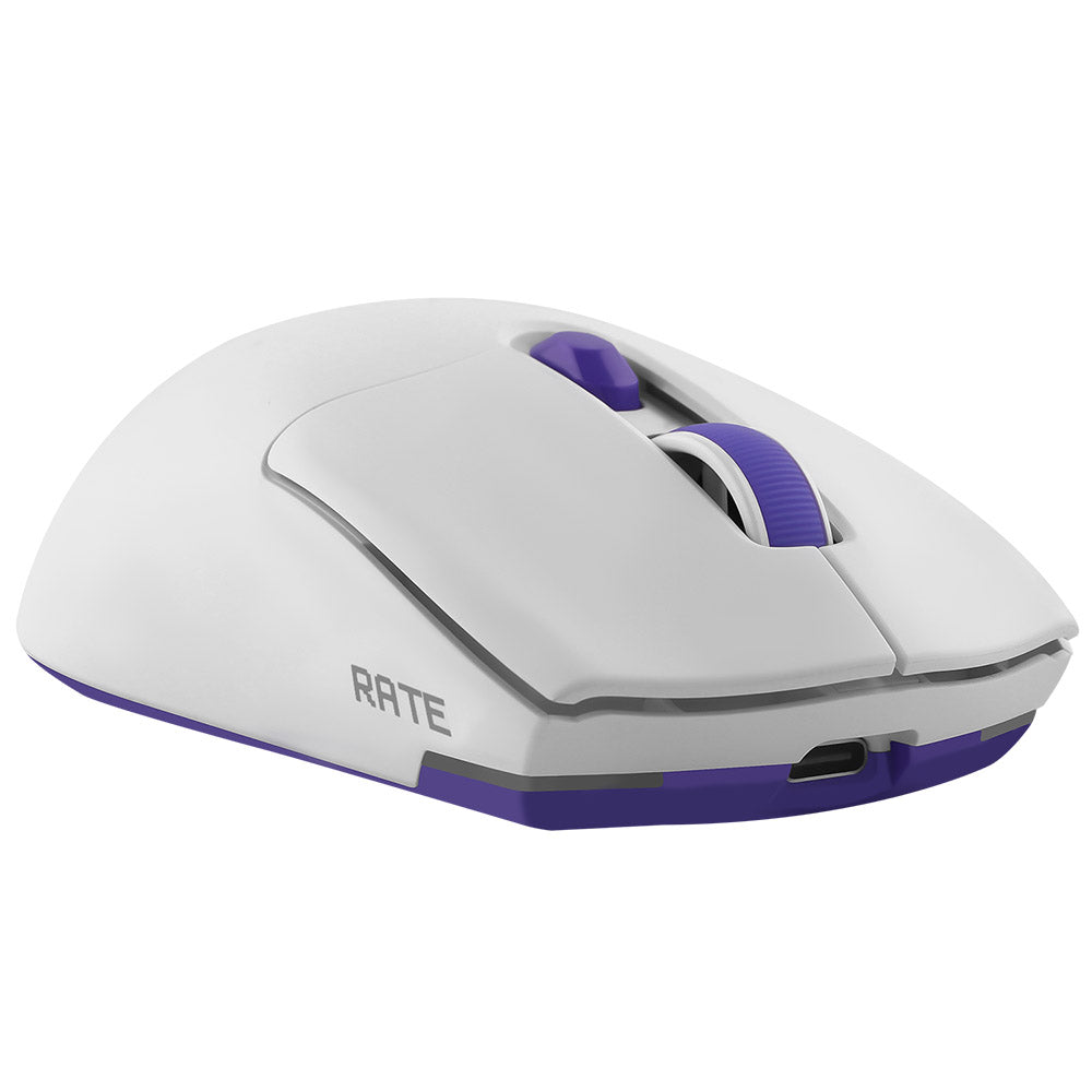 Souris Gaming Sans Fil Proove Rate Édition Spéciale, 800DPI - 12000DPI, Blanc CMRTWRS03002