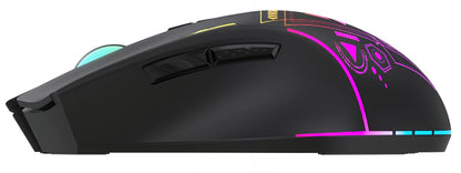 Souris Gaming Sans Fil WZK WMGB-3200, 3200DPI, RGB, Noir