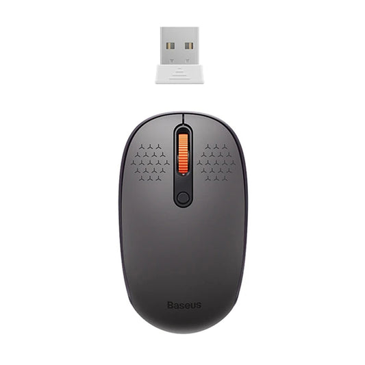 Baseus F01B Souris sans fil trimode, 1600DPI, BT / Wi-Fi, Gris B0105555503833-00