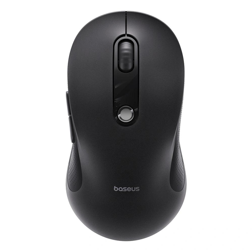 Souris sans fil Baseus F02, 1600DPI, BT / Wi-Fi, Noir B0203203
