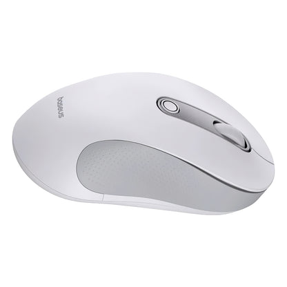 Baseus F02 Wireless Mouse, 4000DPI, BT / Wi-Fi, White B010555550521111-01 