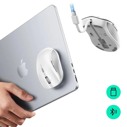 Souris sans fil ESR MagMouse, 800DPI - 4800DPI, Blanc