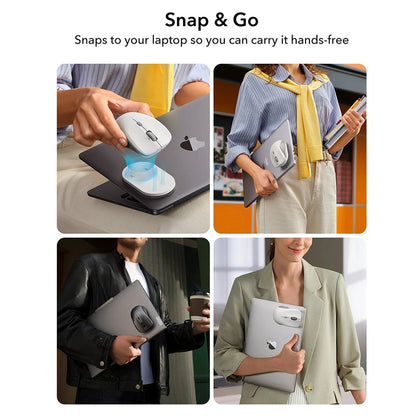 ESR MagMouse Wireless Mouse, 800DPI - 4800DPI, Gray