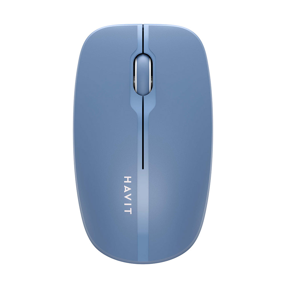 Souris sans fil HAVIT MS53WB, 1600DPI, Bleu