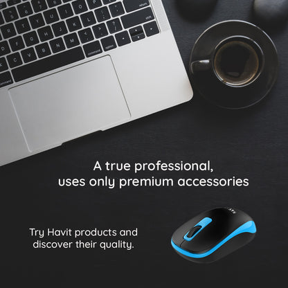 Souris sans fil HAVIT MS626GT, 1200DPI, Noir