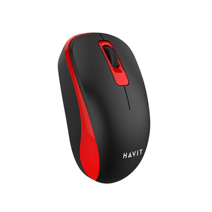 Souris sans fil HAVIT MS626GT, 1200DPI, Noir Rouge