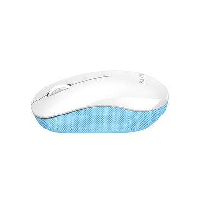 Souris sans fil HAVIT MS66GT, 1200DPI, Blanc Bleu