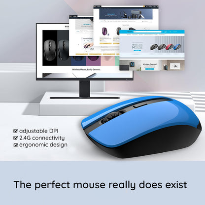 Souris sans fil HAVIT MS989GT, 800DPI - 1600DPI, Noir Bleu